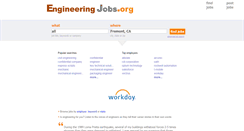 Desktop Screenshot of engineeringjobs.org